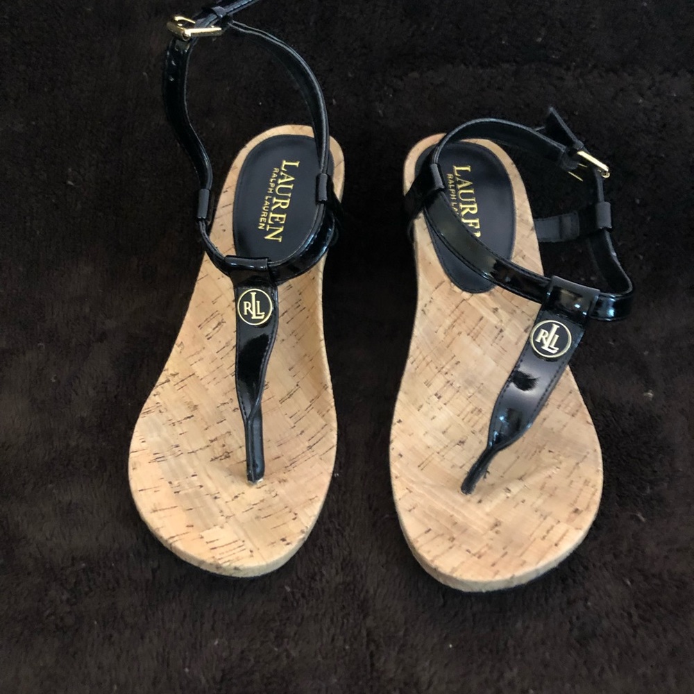 Ralph Lauren black Sandals
